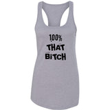 Lizzo "Truth Hurts / 100% That Bitch" Racerback Tank Top