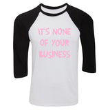 Harry Styles "Kiwi // It's None of Your Business" Baseball Tee