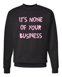 Harry Styles "Kiwi // It's None of Your Business" Crew Neck Sweatshirt