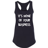 Harry Styles "Kiwi // It's None of Your Business" Racerback Tank Top