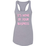 Harry Styles "Kiwi // It's None of Your Business" Racerback Tank Top