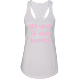 Harry Styles "Kiwi // It's None of Your Business" Racerback Tank Top