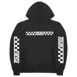 Justin Bieber "Bieber Purpose Stadium Tour 2017 - Checkered Tour" Unisex Adult Black Hoodie Sweatshirt