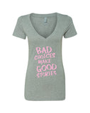 Bad Choices Make Good Stories V-Neck T-Shirt