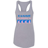 Jonas Brothers "Dammit I'm Feeling So Cool" Racerback Tank Top