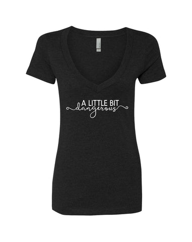 Ariana Grande "A Little Bit Dangerous" 2 V-Neck T-Shirt