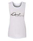 Demi Lovato "Autograph Logo" Muscle Tee