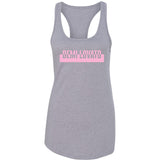 Demi Lovato "Spotify / Cut Out Box Logo" Racerback Tank Top