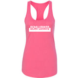 Demi Lovato "Spotify / Cut Out Box Logo" Racerback Tank Top