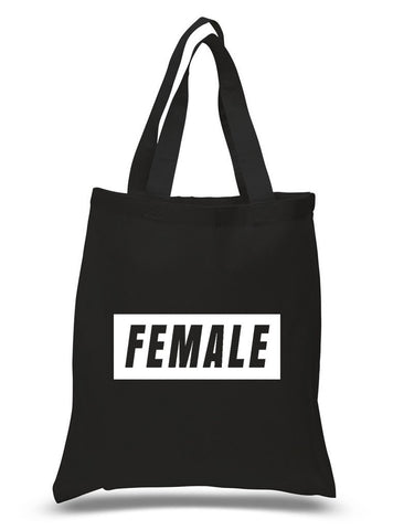 Ariana Grande "FEMALE" Box 100% Cotton Tote Bag