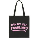 Liam Payne / J Balvin "Can We Get Familiar?" Tote Bag