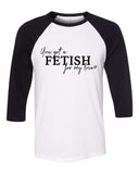 Selena Gomez "You've Got a Fetish for My Love" Baseball Tee