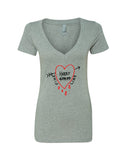 Harry Styles "Fine Line Dripping Heart" V-Neck T-Shirt