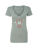 Harry Styles "Fine Line Dripping Heart" V-Neck T-Shirt