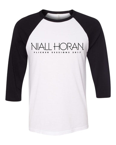 Niall Horan "Flicker Sessions 2017" Baseball Tee