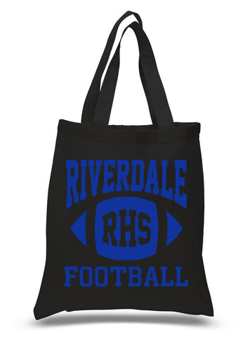 Riverdale "RHS Football" 100% Cotton Tote Bag