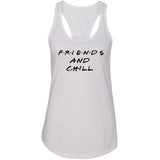 Friends TV Show / F.R.I.E.N.D.S "Friends and Chill" Racerback Tank Top