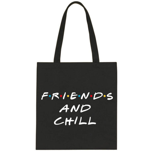 Friends TV Show / F.R.I.E.N.D.S "Friends and Chill" Tote Bag