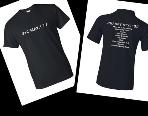Harry Styles Solo Album Tracklist & Release Day 12.MAY.17 T-Shirt