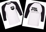 Louis Tomlinson "LT Pocket Logo / Back to You - You Fuck Me Up" Baseball Tee