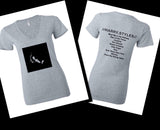 Harry Styles Solo Album Tracklist & Stencil Women's V-Neck T-Shirt