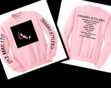 Harry Styles Solo Album Tracklist & Stencil Crewneck Sweatshirt