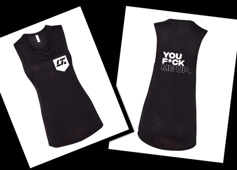 Louis Tomlinson "LT Pocket Logo / Back to You - You Fuck Me Up" Muscle Tee