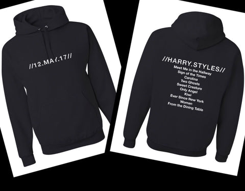 Harry Styles Solo Album Tracklist & Release Day 12.MAY.17 Unisex Adult Hoodie Sweatshirt