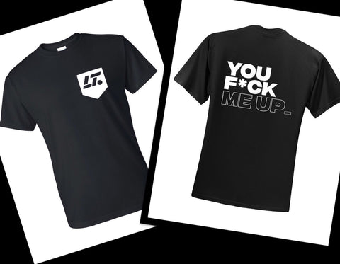 Louis Tomlinson "LT Pocket Logo / Back to You - You Fuck Me Up" T-Shirt