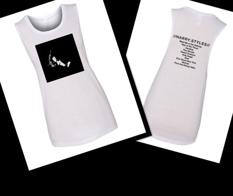 Harry Styles Solo Album Tracklist & Stencil Muscle Tee