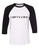 Zayn Malik "I Gotta Zayn" Baseball Tee