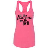 Billie Eilish "All the Good Girls Go to Hell" Racerback Tank Top