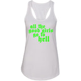 Billie Eilish "All the Good Girls Go to Hell" Racerback Tank Top