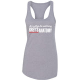 Grey's Anatomy TV Show "I'd Rather Be Watching Grey's Anatomy" Racerback Tank Top