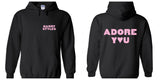 Harry Styles "HS / Adore You BACK" Hoodie Sweatshirt (Sizes 3XL - 5XL)