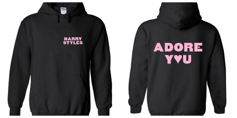 Harry Styles "HS / Adore You BACK" Hoodie Sweatshirt