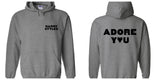 Harry Styles "HS / Adore You BACK" Hoodie Sweatshirt (Sizes 3XL - 5XL)