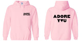 Harry Styles "HS / Adore You BACK" Hoodie Sweatshirt (Sizes 3XL - 5XL)