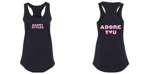 Harry Styles "HS / Adore You BACK" Racerback Tank Top