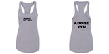 Harry Styles "HS / Adore You BACK" Racerback Tank Top