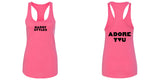 Harry Styles "HS / Adore You BACK" Racerback Tank Top