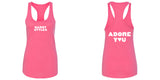 Harry Styles "HS / Adore You BACK" Racerback Tank Top