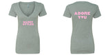 Harry Styles "HS / Adore You BACK" V-Neck T-Shirt