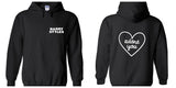 Harry Styles "HS / Adore You Heart BACK" Hoodie Sweatshirt (Sizes 3XL - 5XL)