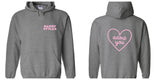 Harry Styles "HS / Adore You Heart BACK" Hoodie Sweatshirt (Sizes 3XL - 5XL)