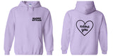 Harry Styles "HS / Adore You Heart BACK" Hoodie Sweatshirt (Sizes 3XL - 5XL)