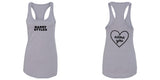 Harry Styles "HS / Adore You Heart BACK" Racerback Tank Top