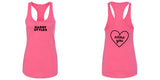 Harry Styles "HS / Adore You Heart BACK" Racerback Tank Top