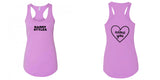 Harry Styles "HS / Adore You Heart BACK" Racerback Tank Top