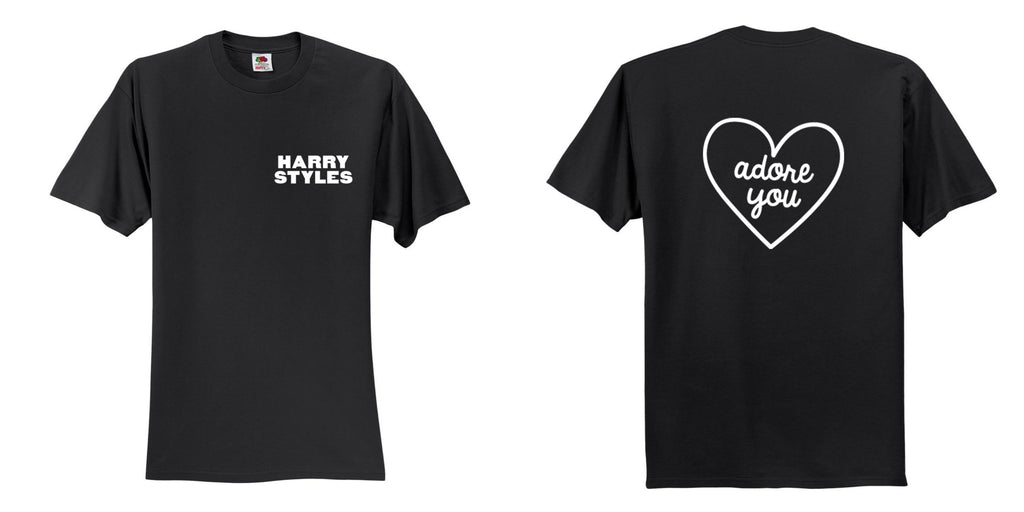 Harry Styles Hearts Print T-Shirt. - Skullridding